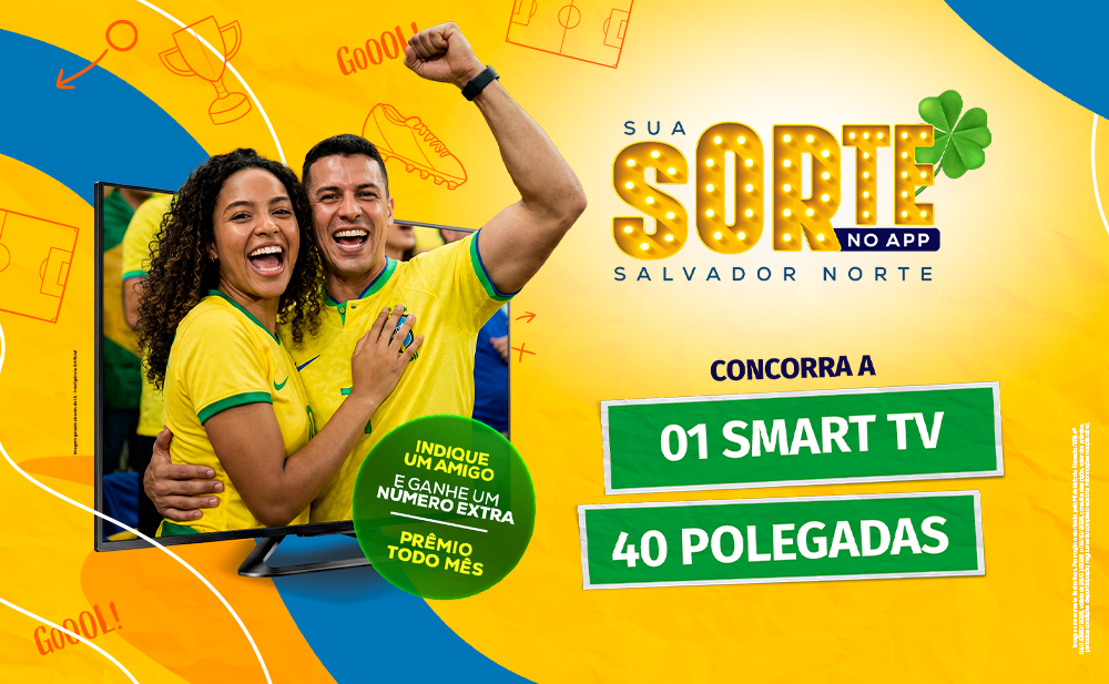 Sua Sorte no app: um novo prêmio todo mês