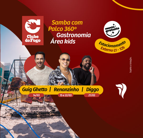 Clube do Fogo: gastronomia e samba