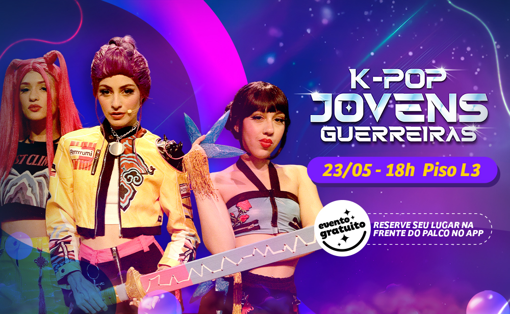 K-pop Jovens Guerreiras: um show mágico
