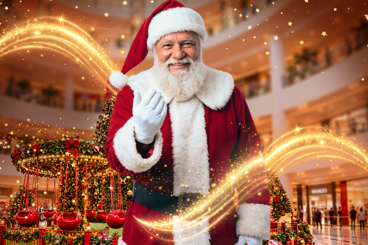 Natal 2026: Chegada do Papai Noel