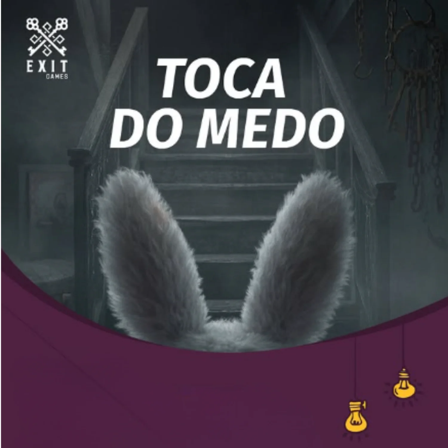Diversão: toca do medo