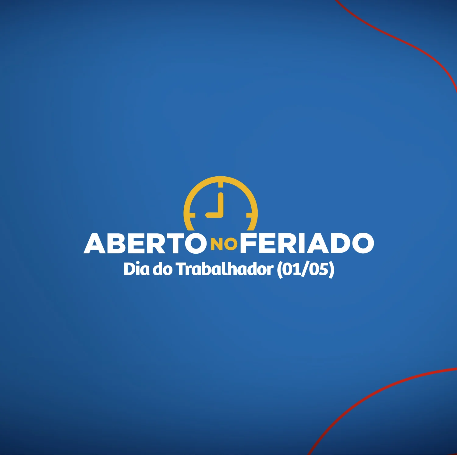 Horário de Funcionamento: 1º de Maio
