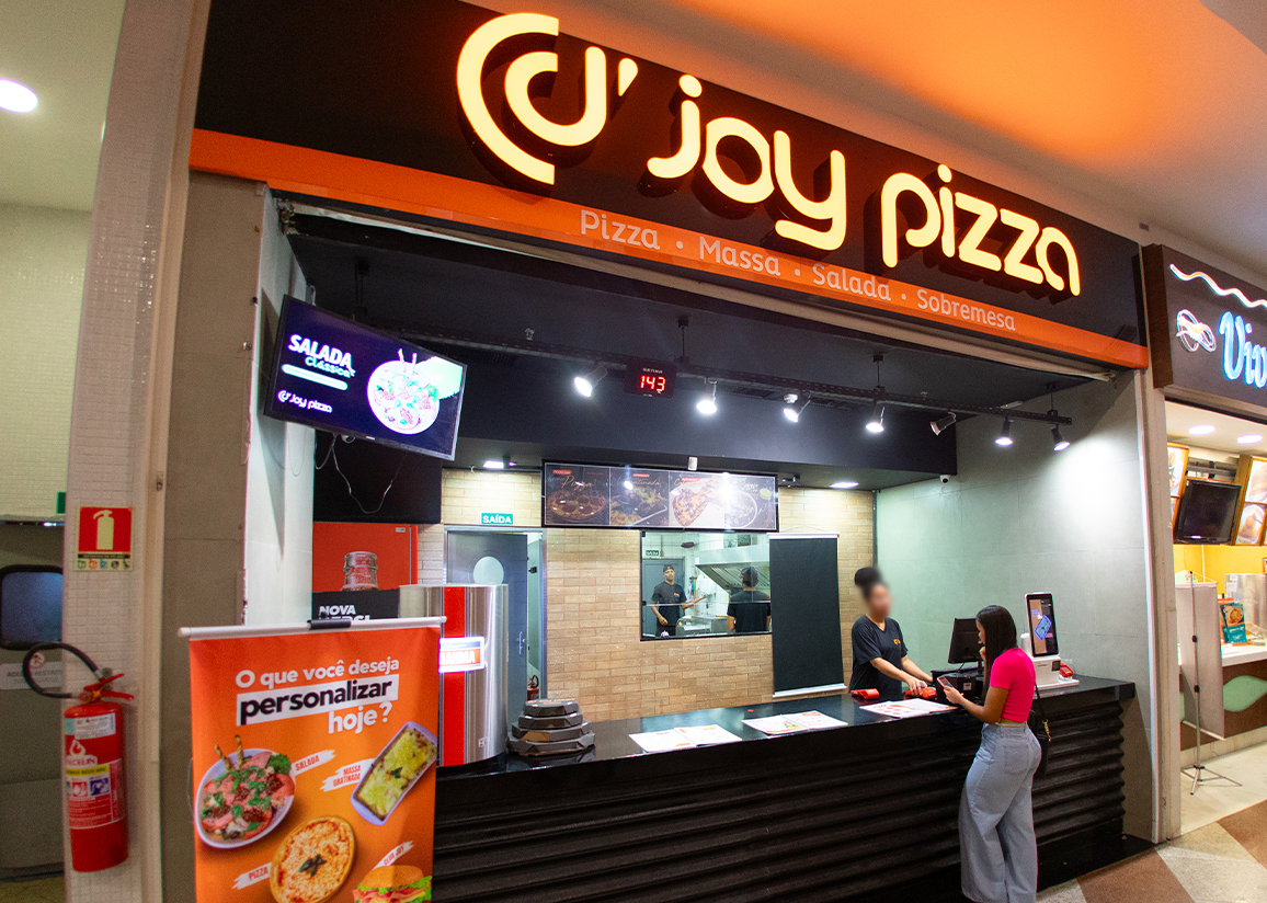 D'JOY PIZZA, MASSA, SALADA E SOBREMESA